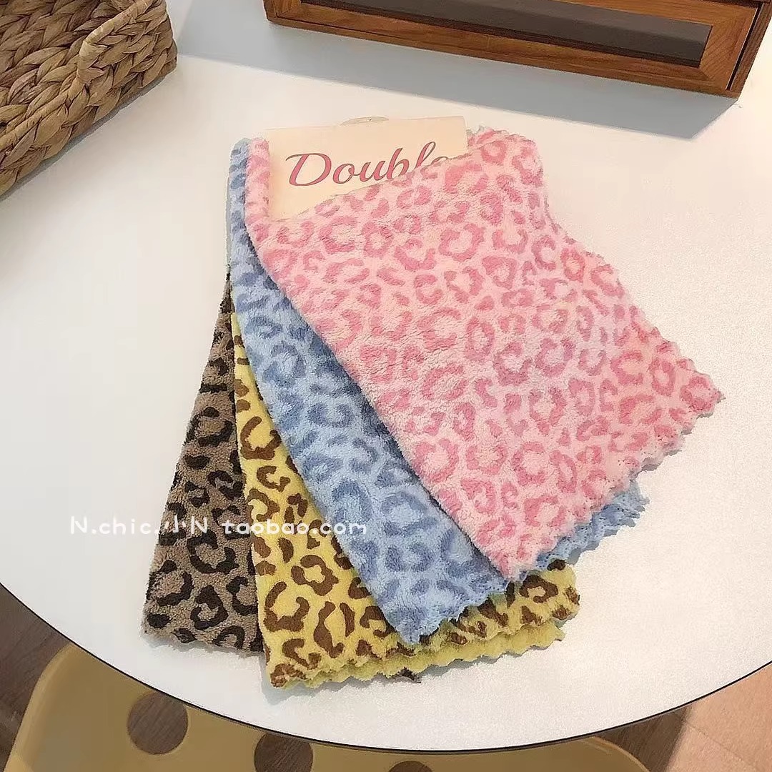 高颜值豹纹系列厨房抹布