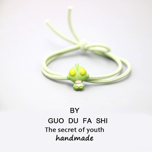 创意日本卡通噢特曼发绳动漫迷你噢特曼发圈小学生可爱卡通橡皮筋