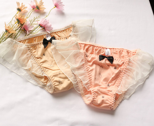 elake性感女士蝴蝶结内裤