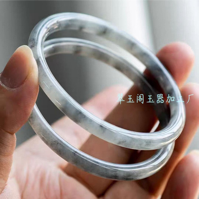 水墨七世缘民族男女岫玉叮当镯