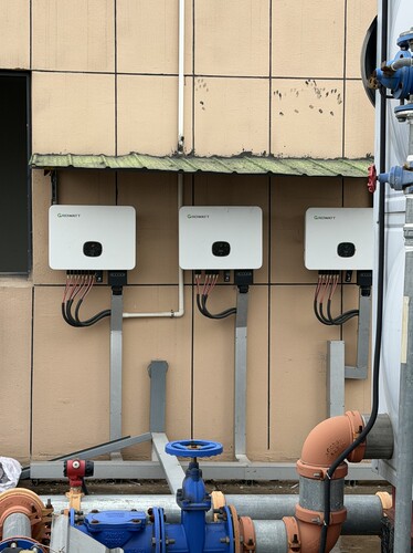 二手拆卸古瑞瓦特50kw逆变器质保还有50千瓦光伏并网逆变器成色好