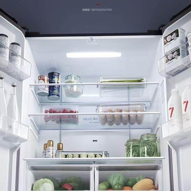 格.力晶.弘542升风冷无霜十字对开门冰箱电脑温控家用冰箱一级能