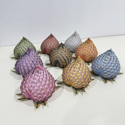 16×15 九色 愿界 寿桃 手工折纸 纯手工制作 成品发货 1套×9个