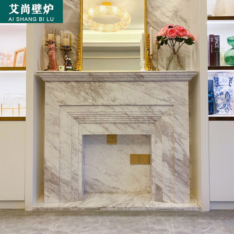 大理石石雕手工雕刻线条装饰简约