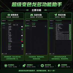 超级变色龙修改器辅助科技透 MECCHA CHAMELEON辅助修改器