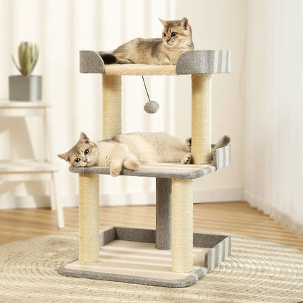 猫爬架猫窝猫树一体架子小型小户型不占空间猫咪玩具家用猫架跳台