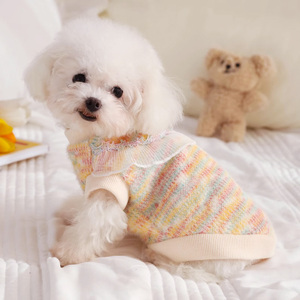 狗狗衣服秋冬卫衣幼犬小型犬泰迪毛衣比熊博美犬冬季宠物小狗睡衣