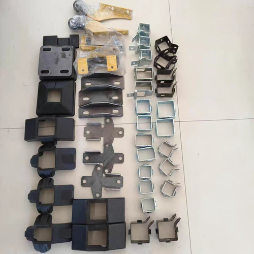 机器设备安全防护栏无缝隔离网配件抱箍拉卡扣挂卡合页方管圈卡