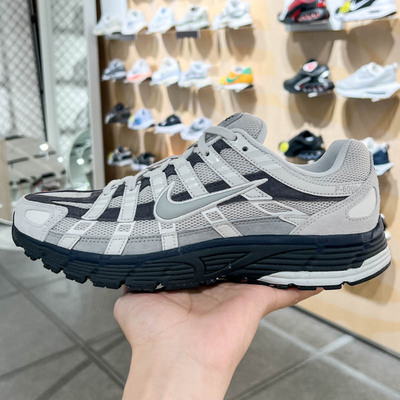 NIKE耐克男鞋2025夏新款P-6000复古透气网面跑步运动鞋IB3081-001