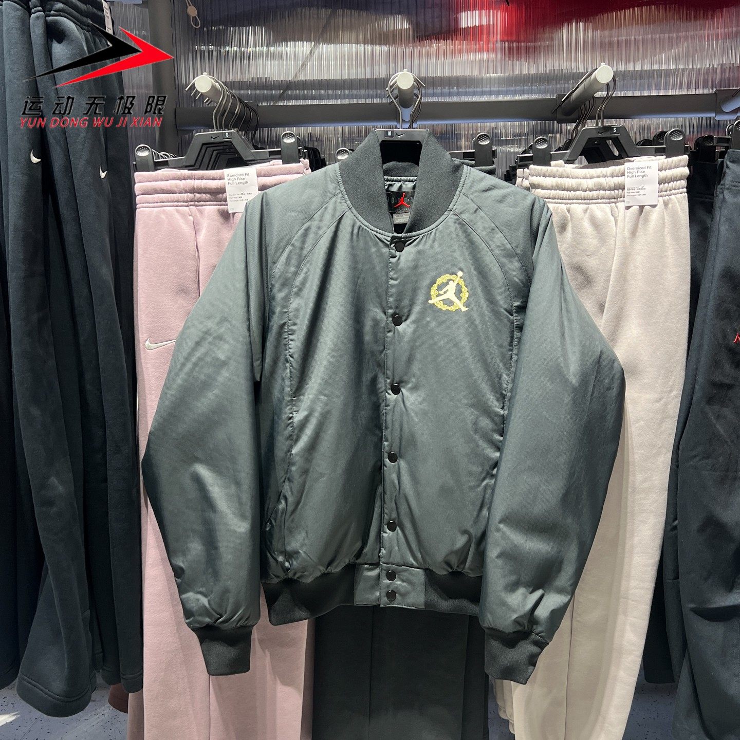 NIKE耐克男装2026春新年款简约棒球服运动休闲棉服外套IQ3966-060