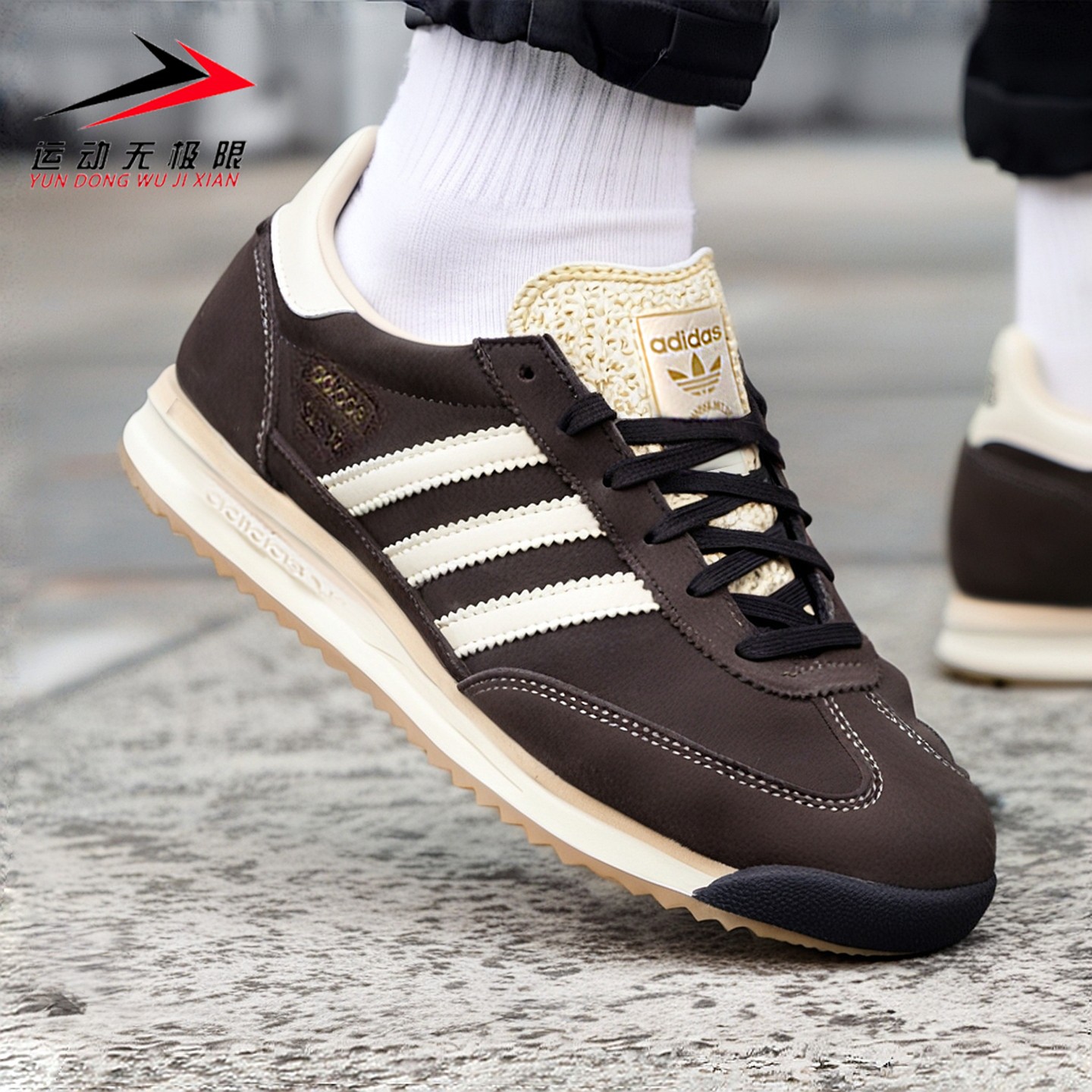 阿迪达斯三叶草男女鞋2026春款SL 72 RS复古运动休闲德训鞋KK3642