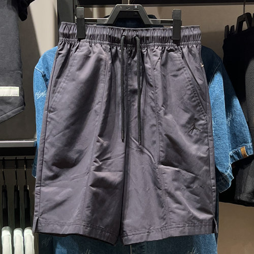 NIKE耐克2024夏季新款男子JORDAN梭织速干训练运动短裤FN4550-010