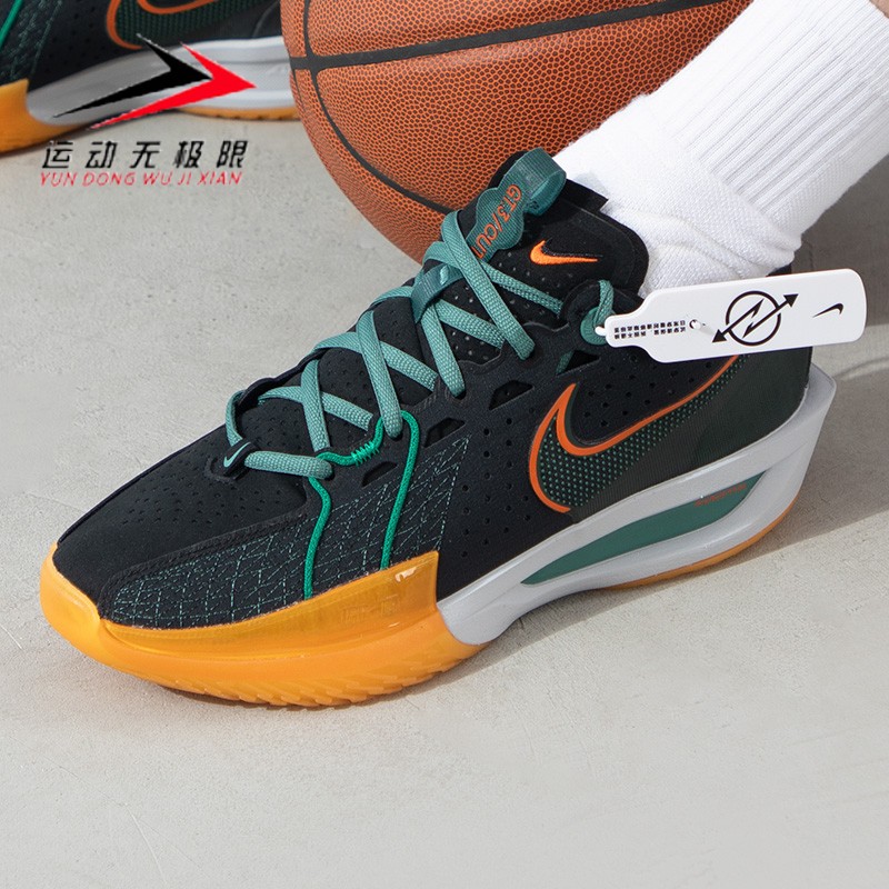 NIKE耐克男鞋2024春新款Air ZoomG.T. CUT 3实战篮球鞋DV2918-001