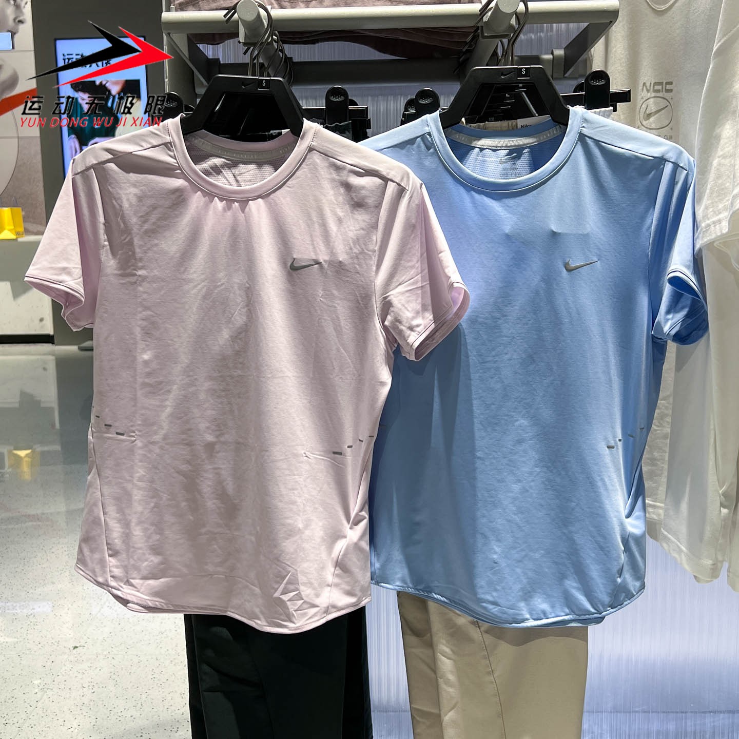Nike耐克女装2026秋新款舒适拼接透气速干跑步上衣HM9699-468-583