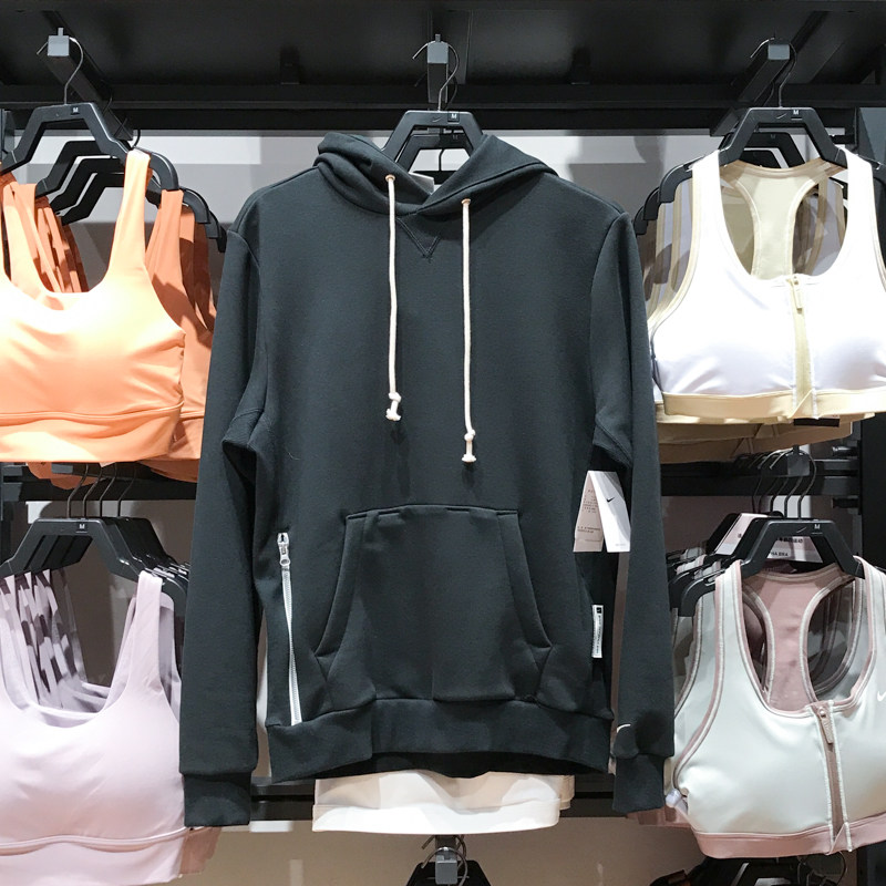 NIKE耐克男装2025春季新款时尚百搭速干篮球卫衣连帽衫FZ0219-010