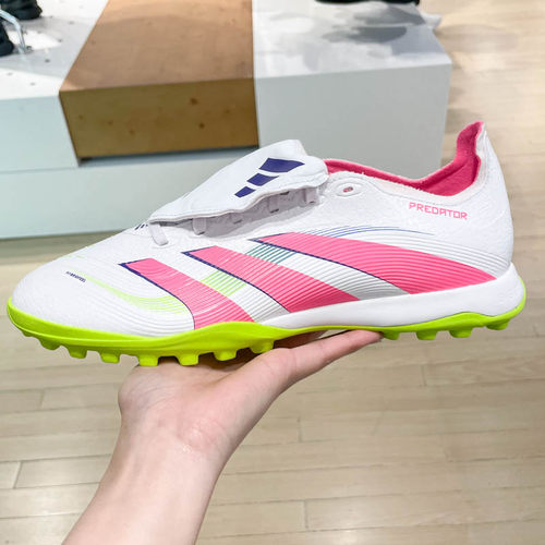 ADIDAS阿迪达斯男女2025夏季新款人草比赛训练TF碎钉足球鞋JS0385