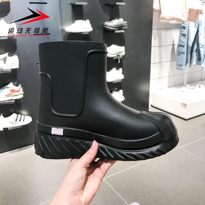 阿迪达斯三叶草女鞋休闲高帮鞋