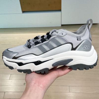 ADIDAS阿迪达斯男女鞋2025夏季新款厚底耐磨运动休闲跑步鞋HQ7580