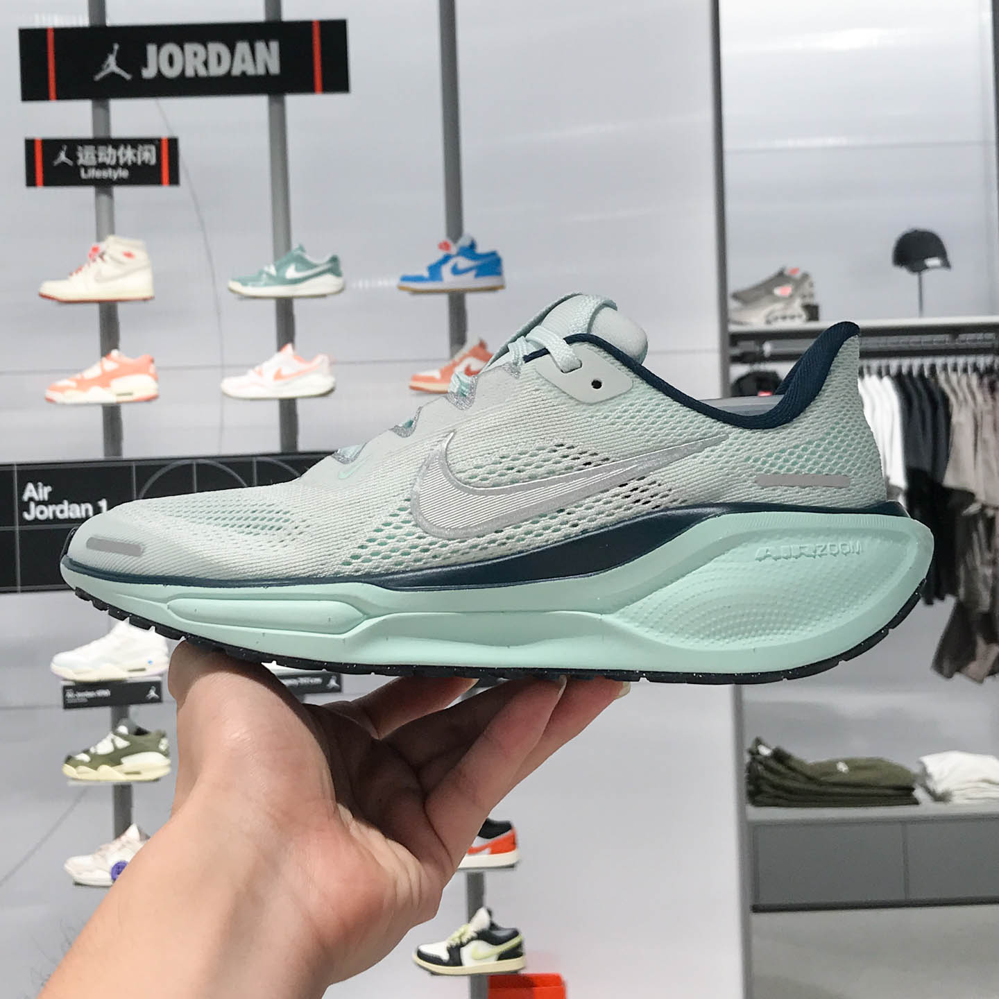 NIKE耐克女鞋2025秋款AIR ZOOM PEGASUS 41运动跑步鞋 FN5041-404