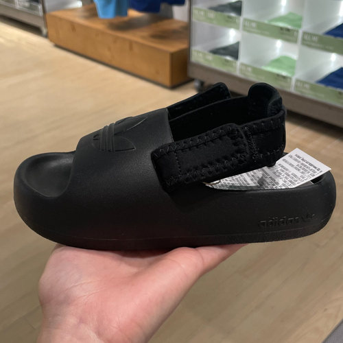 阿迪达斯三叶草轻质耐磨休闲凉鞋