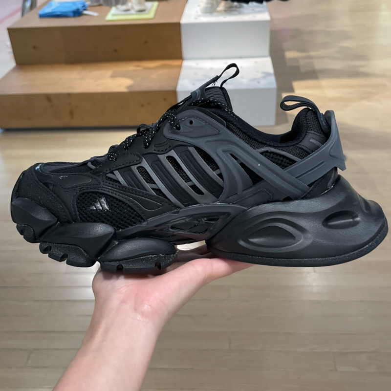 阿迪达斯男女鞋2024秋款XLG RUNNER DELUXE厚底运动休闲鞋 JR3086