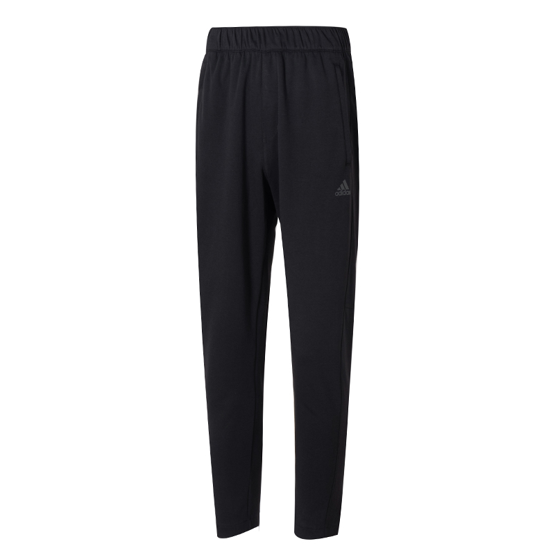 ADIDAS阿迪达斯男裤2024夏新款透气针织跑步运动长裤休闲裤JI6255