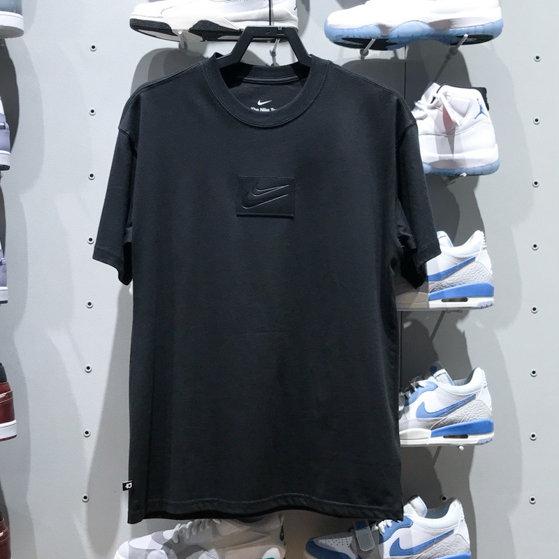 NIKE耐克男装2025夏新款简约运动休闲透气半袖短袖T恤 HJ3426-010