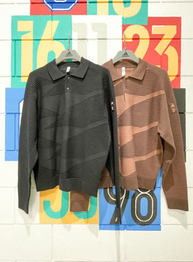 ADIDAS阿迪达斯男装2024冬新款武极系列运动长袖T恤POLO衫 JI8719