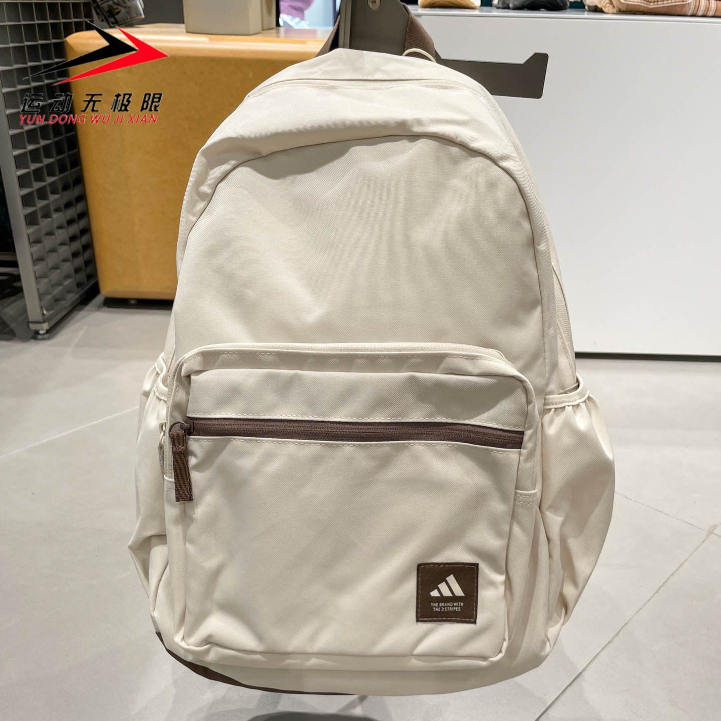 Adidas阿迪达斯男女款2025冬季日常实用百搭大容量双肩背包KF0113