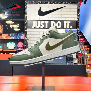 Nike耐克男鞋2026新品AIR JORDAN复古低帮运动休闲板鞋553558-300