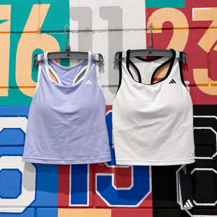 ADIDAS阿迪达斯女2025夏低强度训练二合一运动背心 JY7002 JY6967
