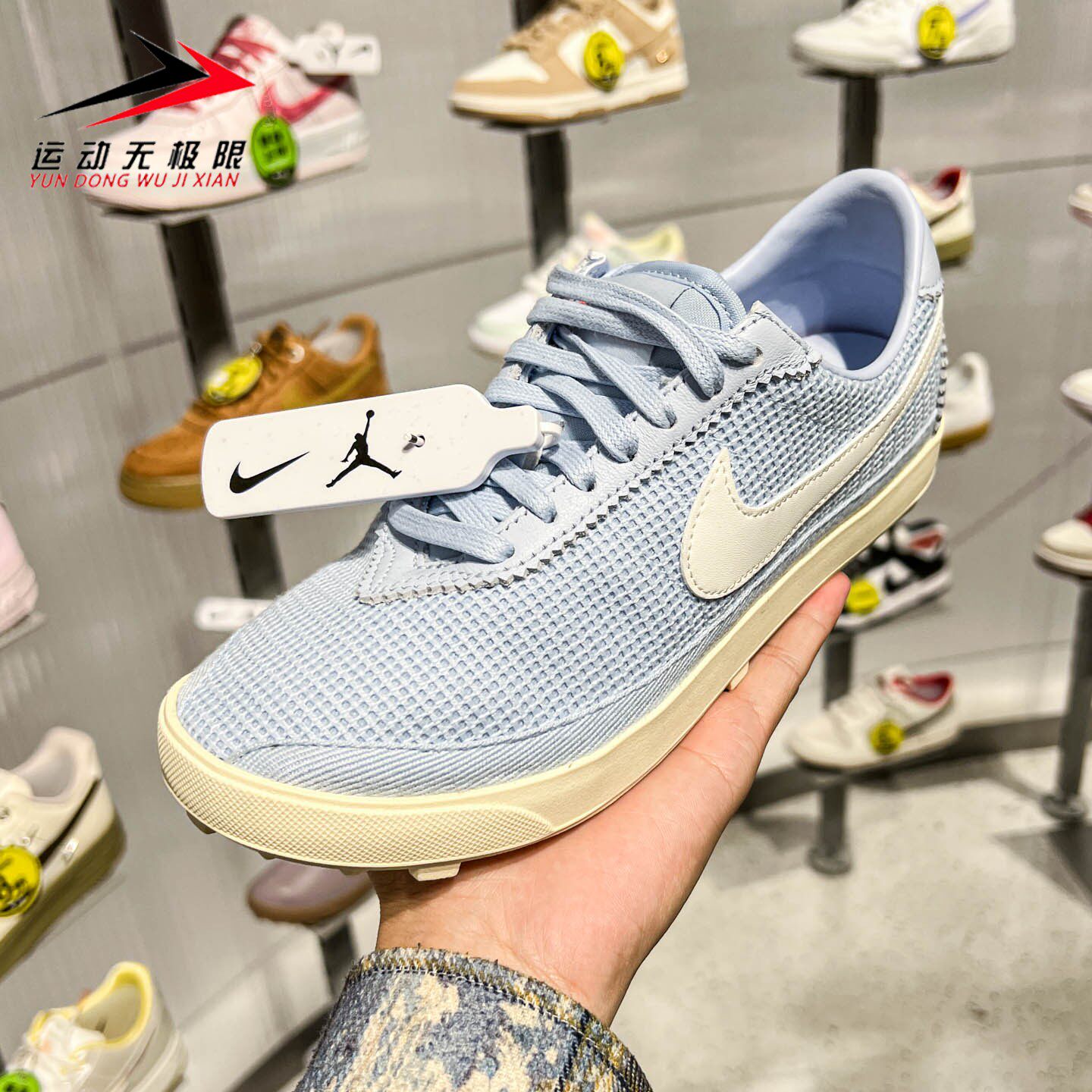 NIKE耐克女鞋2026夏季新品网面透气运动休闲低帮网球鞋II1248-400