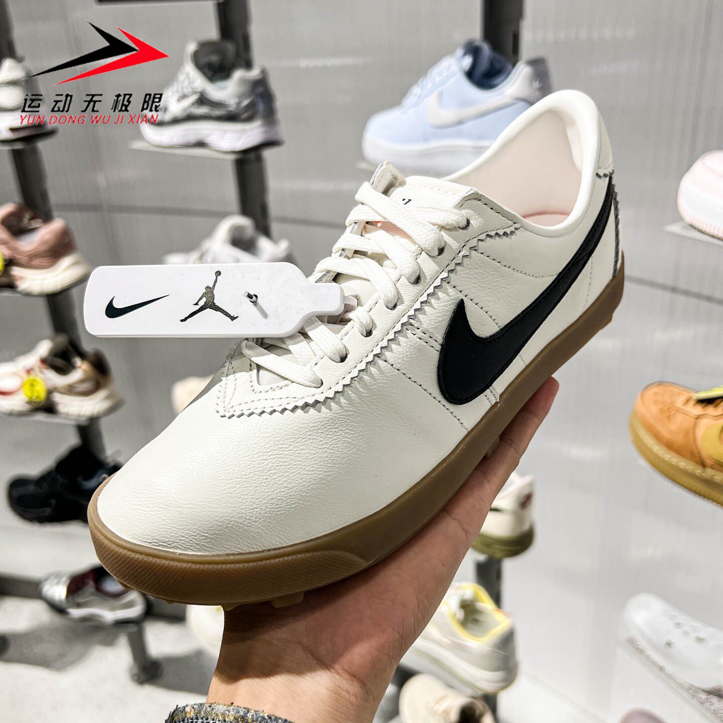 Nike耐克女鞋2026夏季新款复古轻便防滑休闲运动网球鞋II1259-100