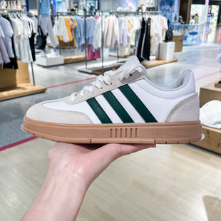 Adidas阿迪达斯三叶草男女鞋2024新款经典复古休闲运动板鞋IE9043