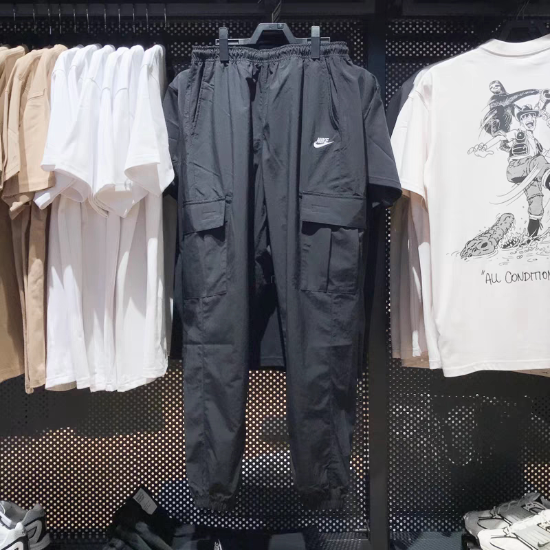 Nike耐克男裤正品2025秋新款速干工装滑板运动休闲长裤HJ1991-010