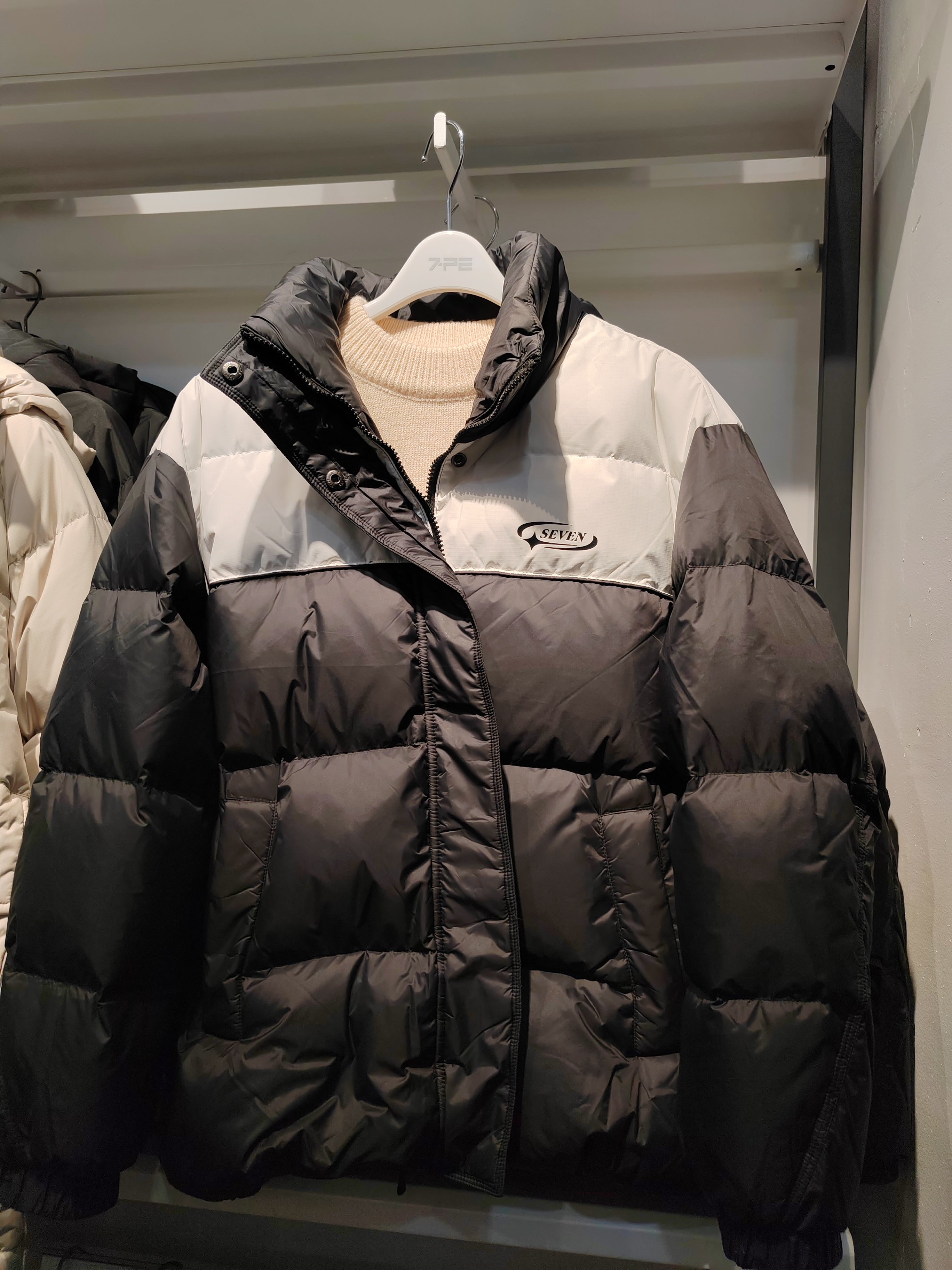 七波辉正品男女款大童130256冬装羽绒服鸭绒袄实体店现货青少年