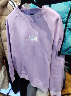 七波辉童装新款女中大童加绒卫衣青少年一体绒冬340168实体店