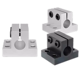 16支架支柱40导向轴支座15 CLTAM支撑固定底座CLTB20