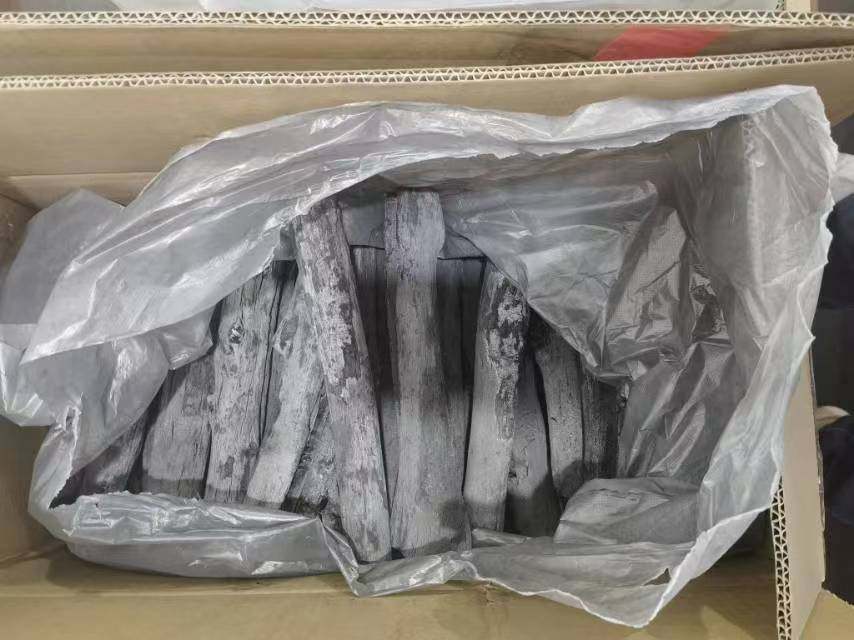 烧烤烤肉高端日料专用无烟木炭日式烧鸟青冈炭原木制作结实钢木炭