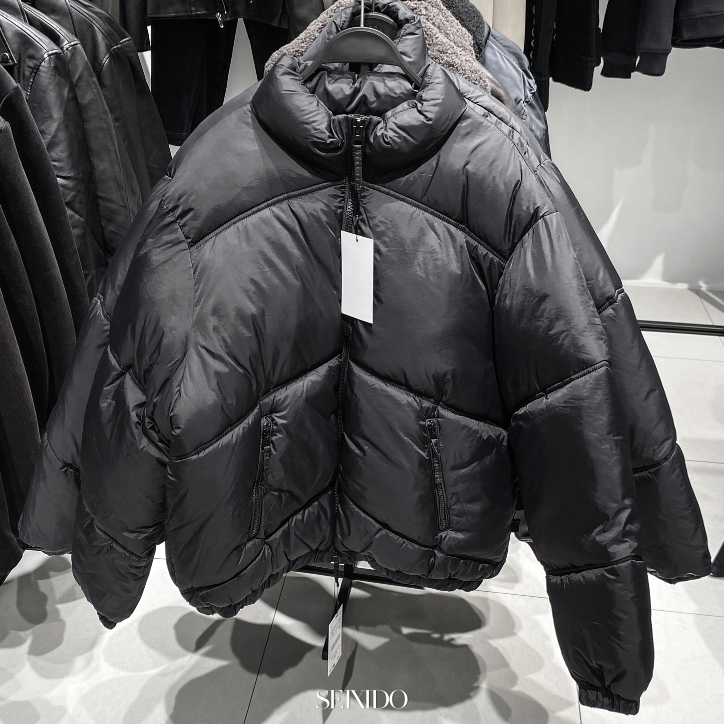 西班牙单!科技面料棉服夹克外套