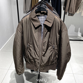 撞色棉服飞行员夹克厚外套男7380400 柜699 716 男装 短款 冬季 新品