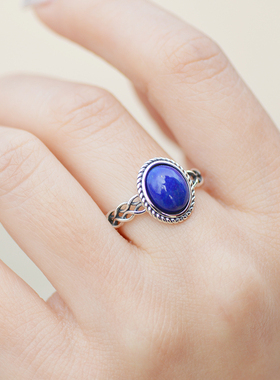 暮城珠宝女天然青金石