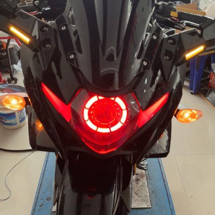 鈴木GSX大燈天使眼改裝惡魔眼