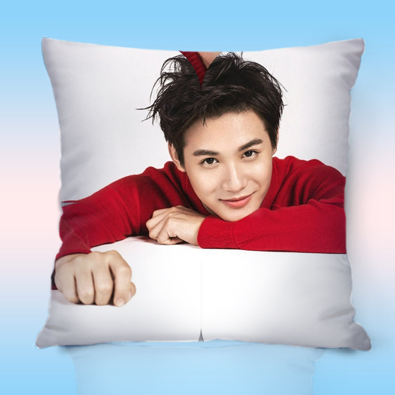 郑业成抱枕被生日周边 明星枕头 女朋友 午睡礼物礼品DIY定制包邮