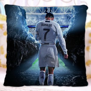 C罗足球尤文图斯克里斯蒂亚诺罗纳尔多定制男友抱枕球迷生日礼物