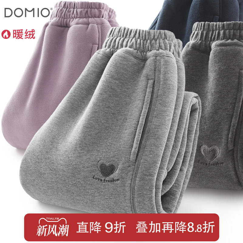 女童裤子秋冬新款儿童运动裤中大童加绒加厚长裤洋气卫裤冬季童装