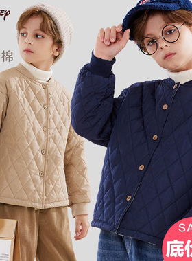 迪士尼三层夹棉秋冬男童棉服