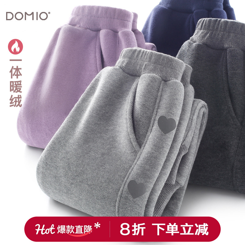 女童裤子秋冬新款儿童运动裤大童春秋长裤灰色加绒裤厚卫裤暖童装