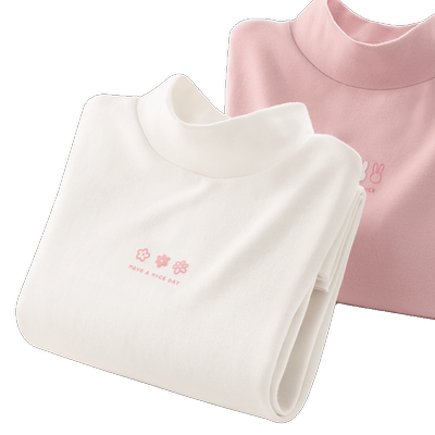 女童打底衫儿童春秋新款长袖