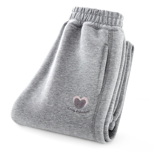 女童裤子春季新款儿童运动裤中大童长裤洋气卫裤秋冬加绒加厚童装